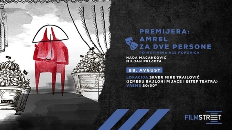 Premijera pozorišne predstave "Amrel za dve persone"