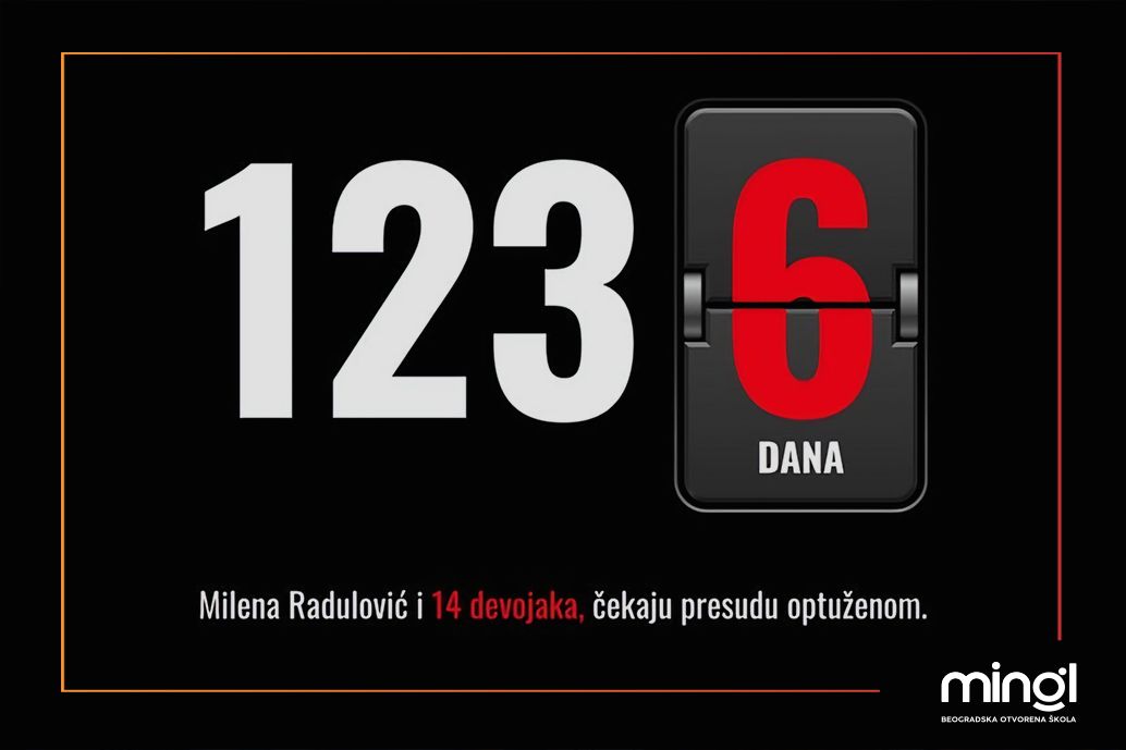 Pokrenuta kampanja podrške Mileni Radulović i 14 devojaka, više od 1.200 dana bez presude