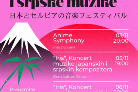 Festival japanske i srpske muzike počinje u nedelju 3.11. koncertom ANIME SIMFONIJA u mts Dvorani