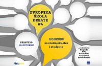 Otvoren konkurs za polaznike „Evropske škole debate“