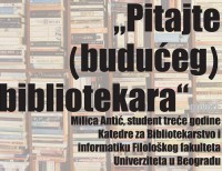 Pitajte (budućeg) bibliotekara