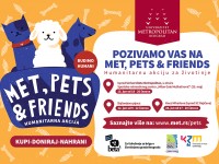 Met, Pets & Friends - Humanitarna akcija u Knez Mihailovoj