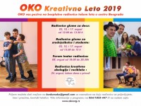 OKO kreativno leto - besplatne radionice za decu i mlade