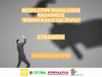 Strahovi - psihološka radionica